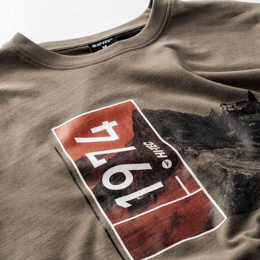 Hi Tec Vandro olive pamučna majica