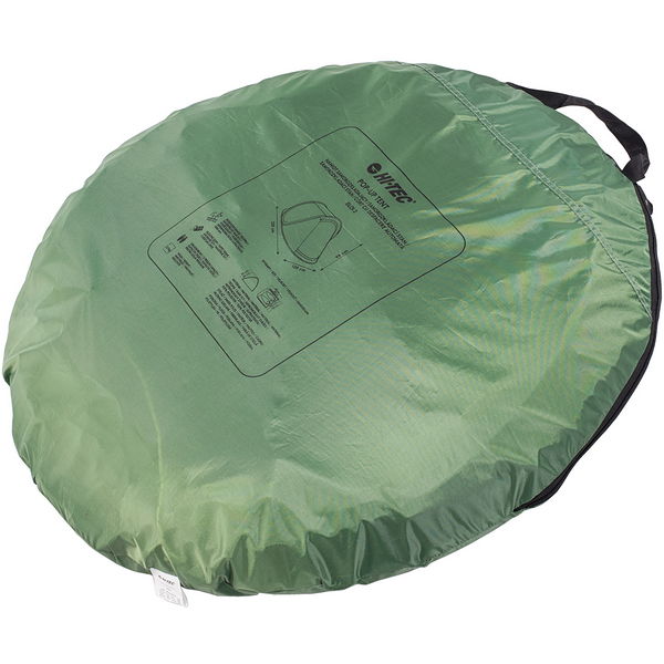 zeleni pop up sator za kampovanje