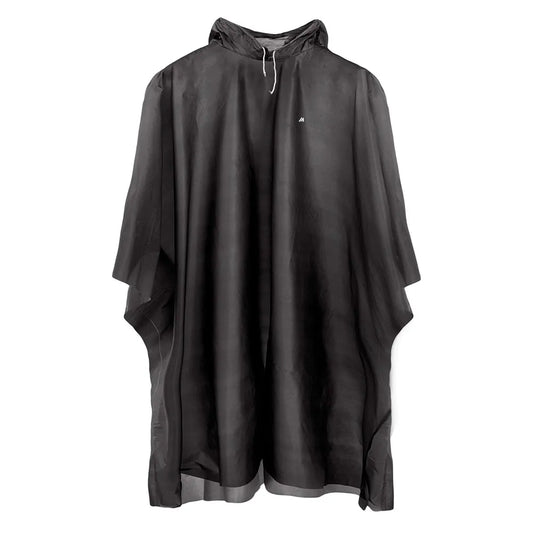 MARTES ESSENTIAL Poncho black kabanica