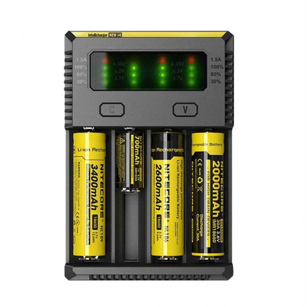 Nitecore NEW i4 punjač za 4 baterije
