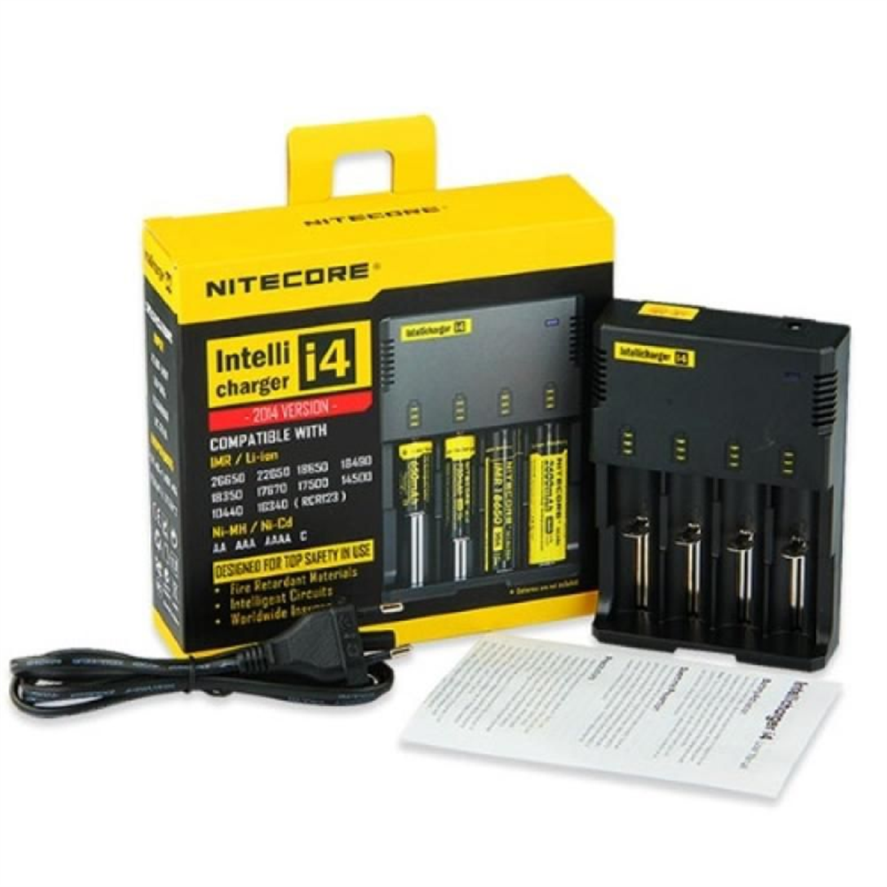 Nitecore NEW i4 punjač za 4 baterije